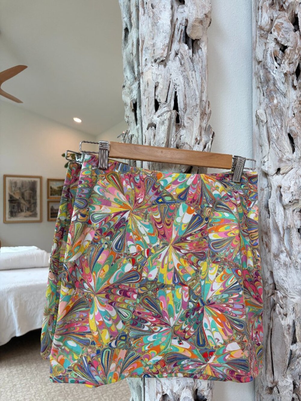 teve Madden Print Mini Skirt | Size XS